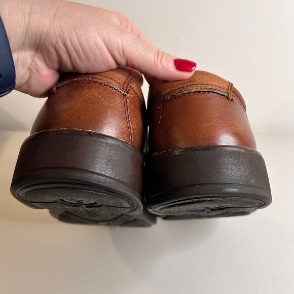 ECCO Men\'s Bicycle Toe Loafer Oxford Shoes Leather Brown 45 EU /‎ 11-11.5 US main image 6